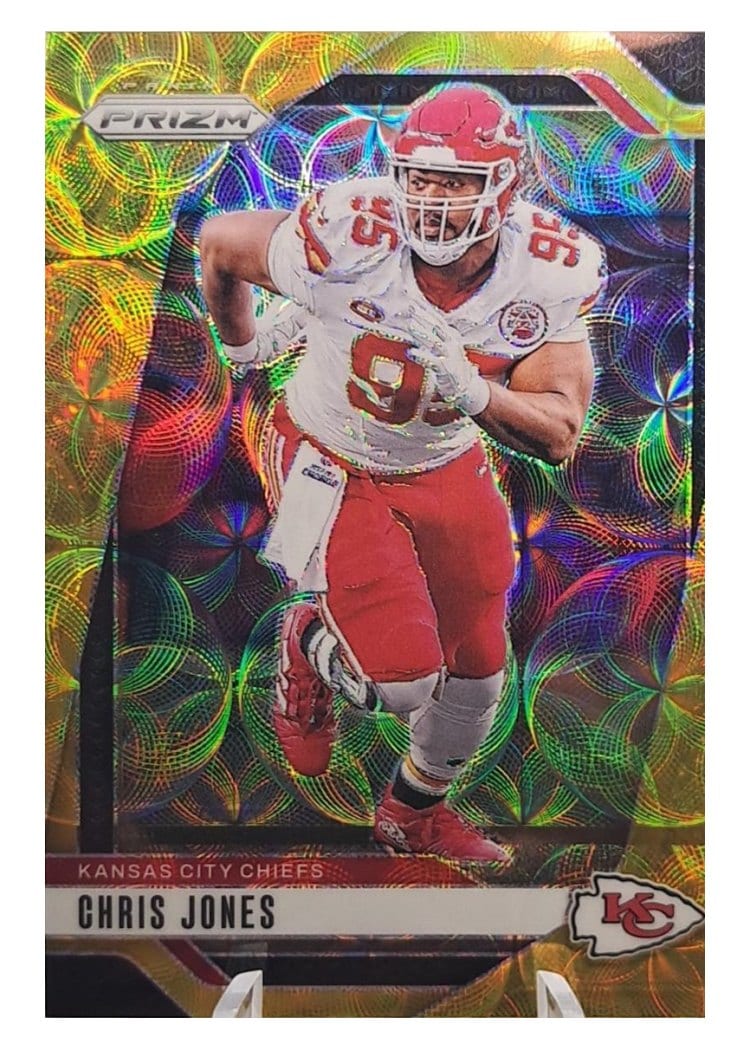 2024 Panini Prizm Base Set Chris Jones #143 card