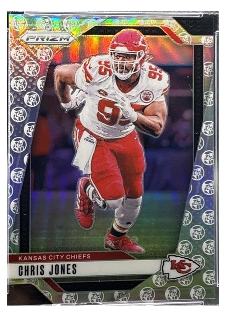 2024 Panini Prizm Base Set Chris Jones #143 card