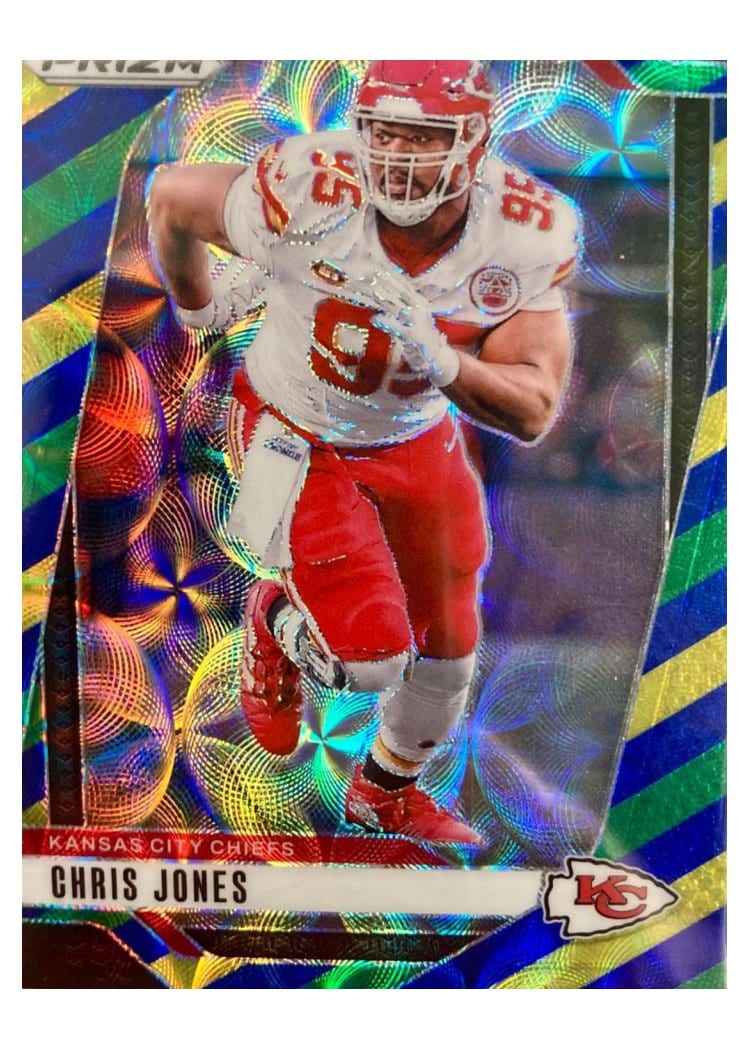 2024 Panini Prizm Base Set Chris Jones #143 card