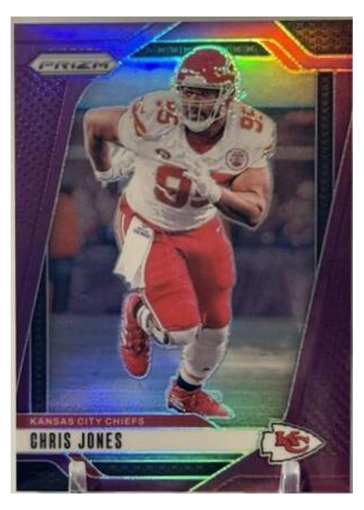 2024 Panini Prizm Base Set Chris Jones #143 card