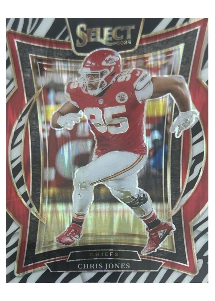 2024 Panini Select Base Set Chris Jones #19 card