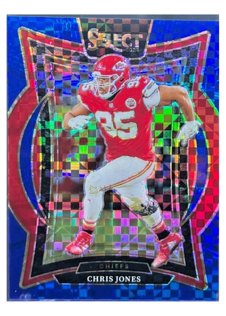 2024 Panini Select Base Set Chris Jones #19 card