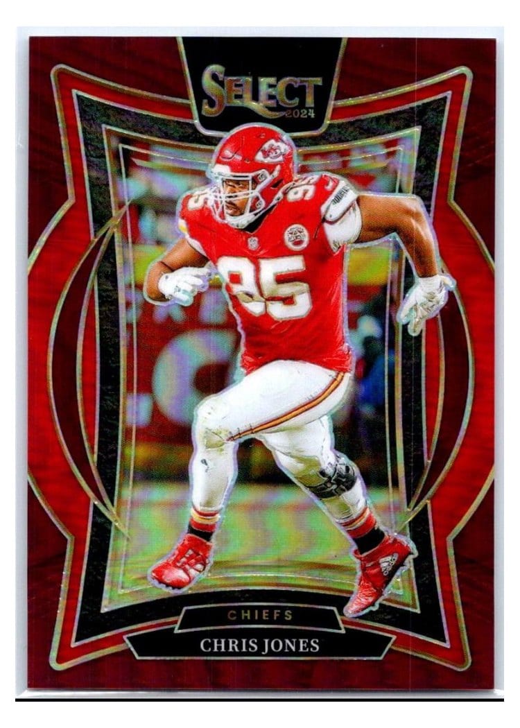 2024 Panini Select Base Set Chris Jones #19 card