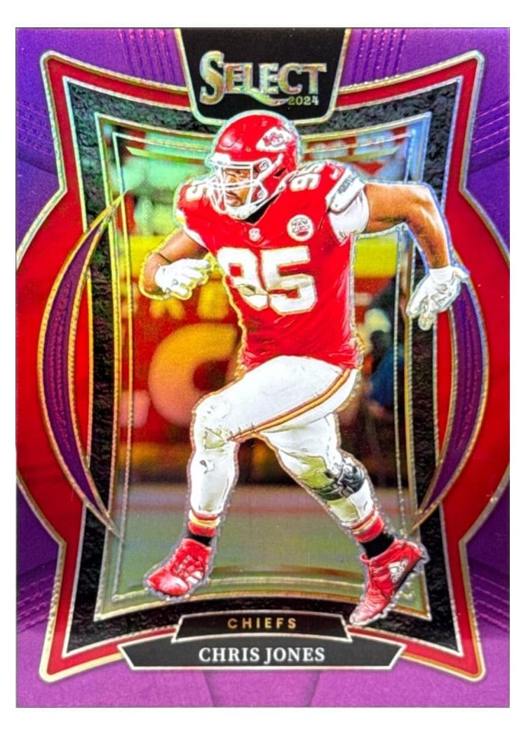 2024 Panini Select Base Set Chris Jones #19 card
