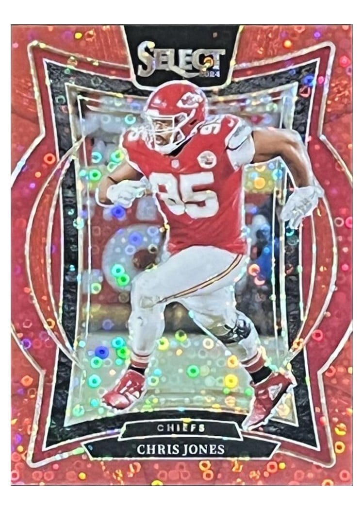 2024 Panini Select Base Set Chris Jones #19 card