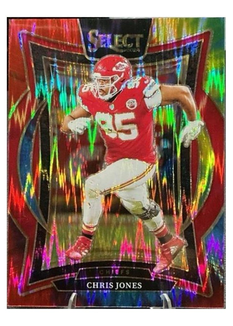 2024 Panini Select Base Set Chris Jones #19 card
