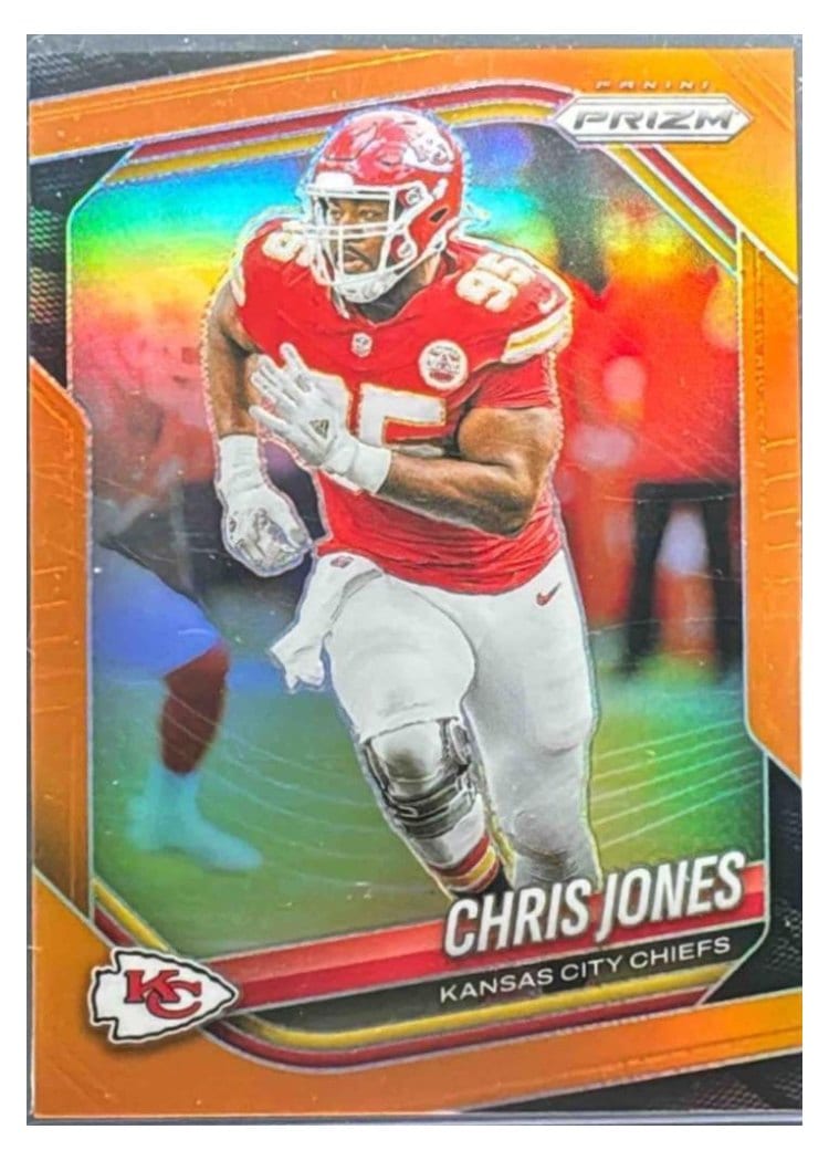 2025 Panini Prizm Base Set Chris Jones #113 card