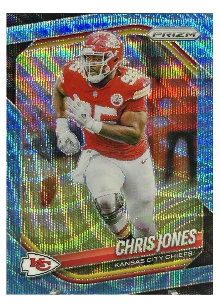 2025 Panini Prizm Base Set Chris Jones #113 card