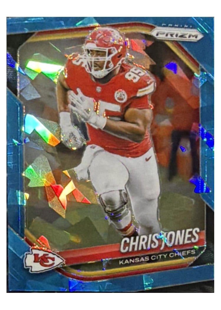 2025 Panini Prizm Base Set Chris Jones #113 card