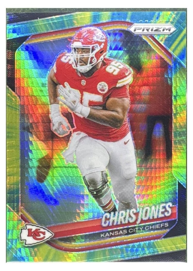 2025 Panini Prizm Base Set Chris Jones #113 card