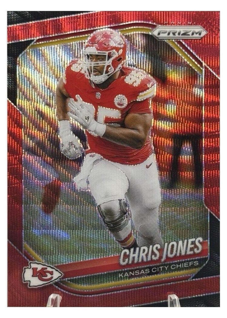 2025 Panini Prizm Base Set Chris Jones #113 card