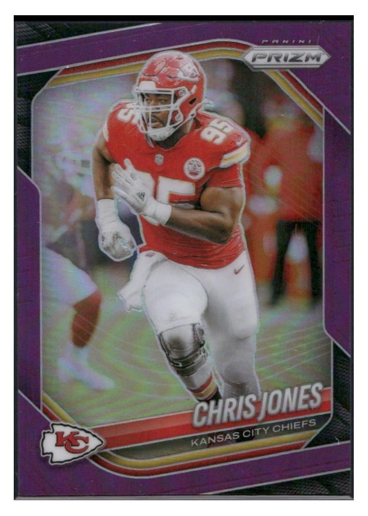 2025 Panini Prizm Base Set Chris Jones #113 card