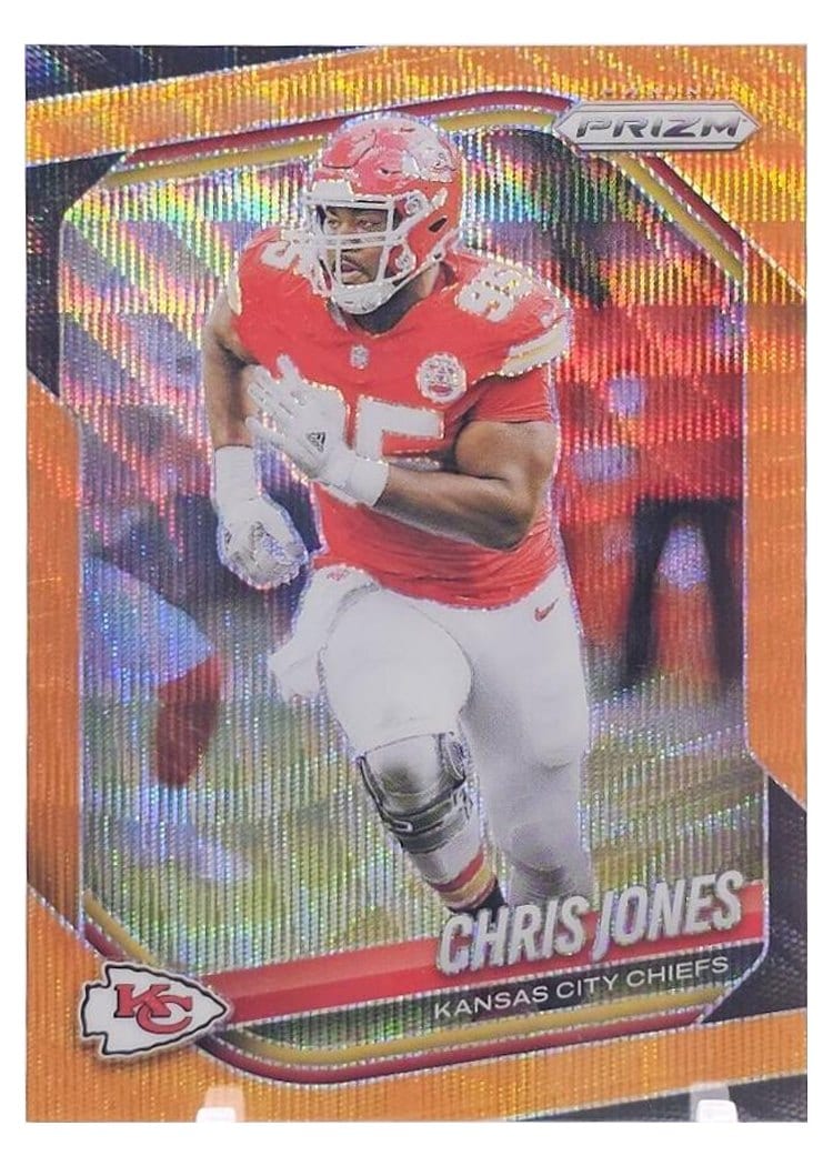 2025 Panini Prizm Base Set Chris Jones #113 card