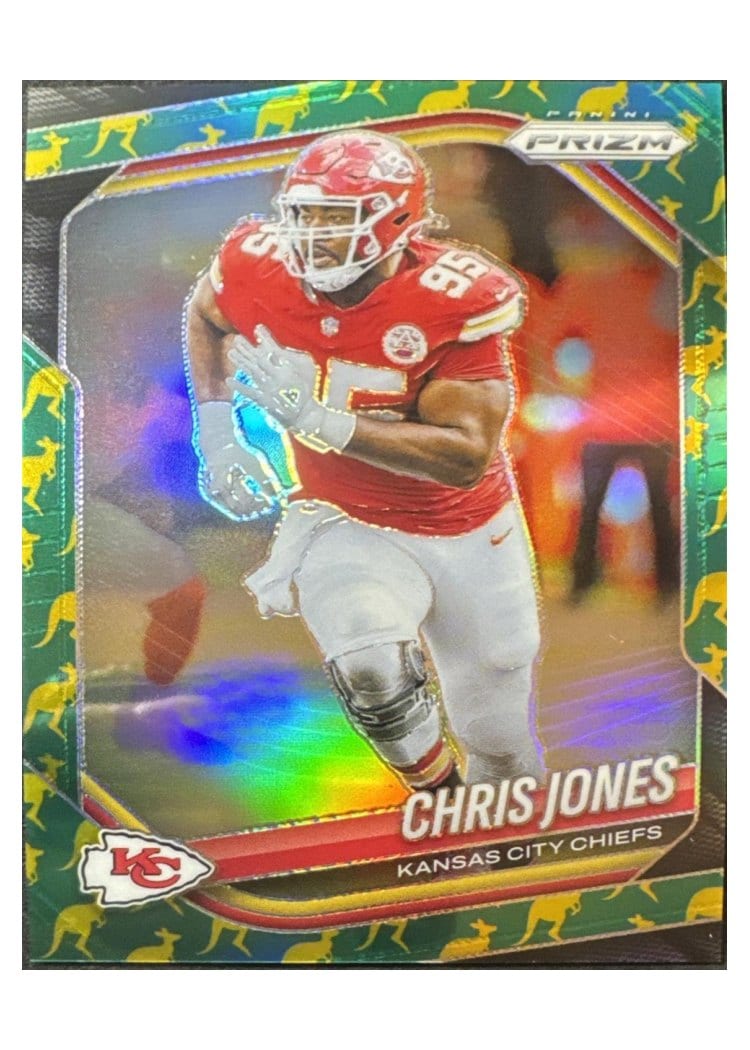 2025 Panini Prizm Base Set Chris Jones #113 card