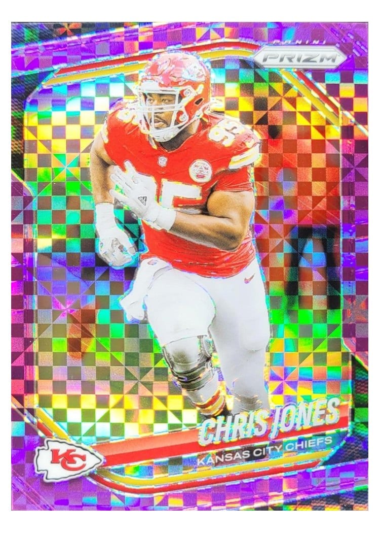 2025 Panini Prizm Base Set Chris Jones #113 card