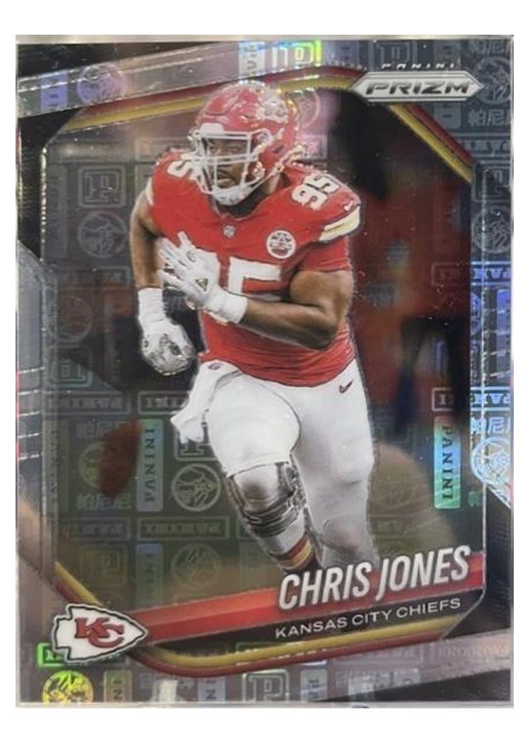 2025 Panini Prizm Base Set Chris Jones #113 card