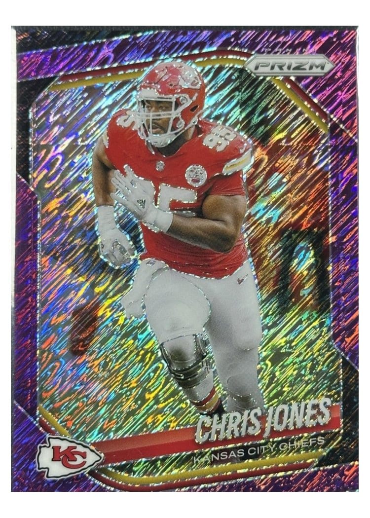 2025 Panini Prizm Base Set Chris Jones #113 card
