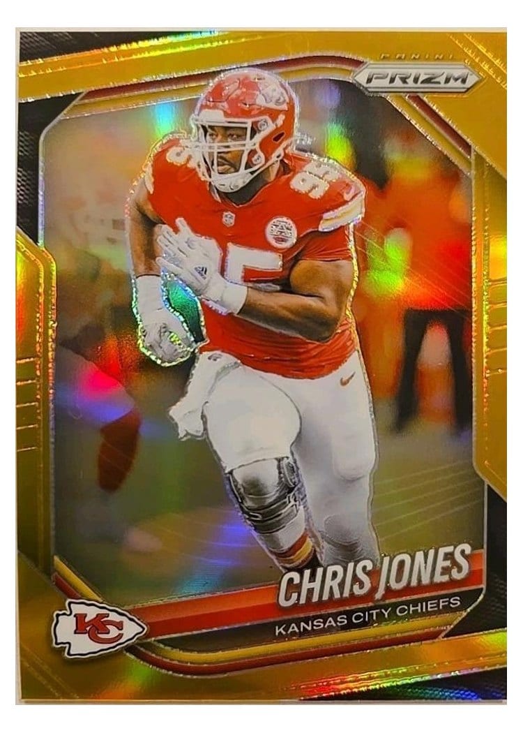 2025 Panini Prizm Base Set Chris Jones #113 card