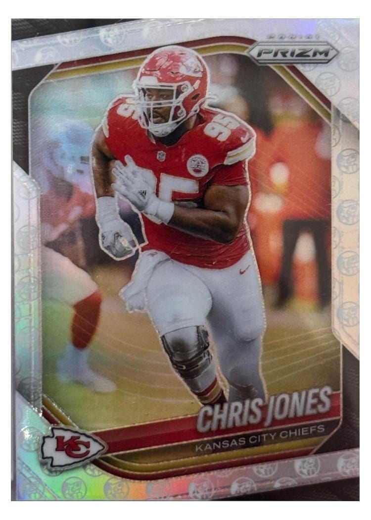 2025 Panini Prizm Base Set Chris Jones #113 card