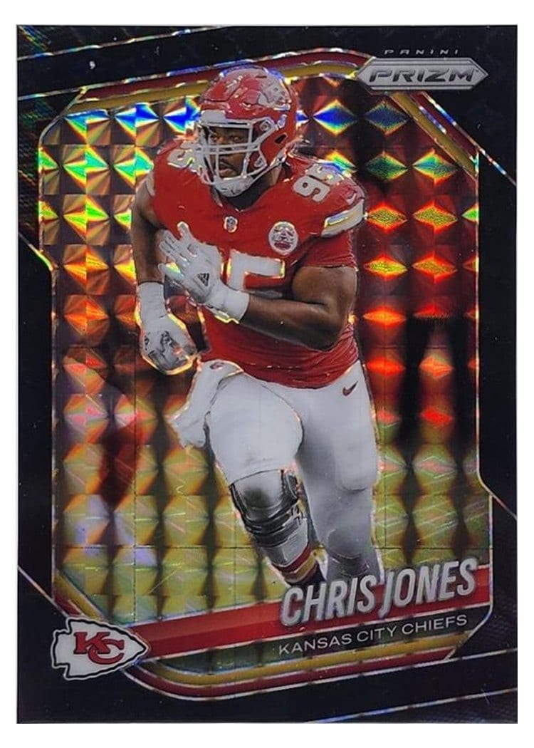 2025 Panini Prizm Base Set Chris Jones #113 card