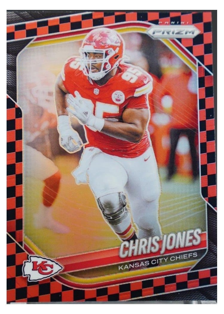 2025 Panini Prizm Base Set Chris Jones #113 card