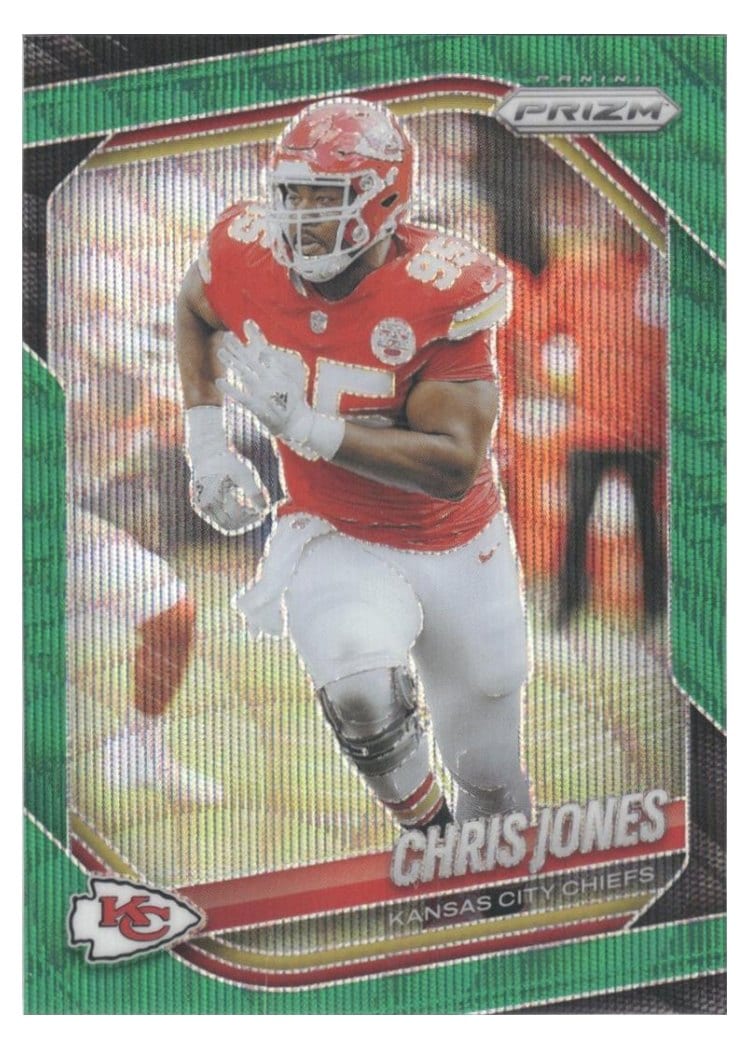 2025 Panini Prizm Base Set Chris Jones #113 card
