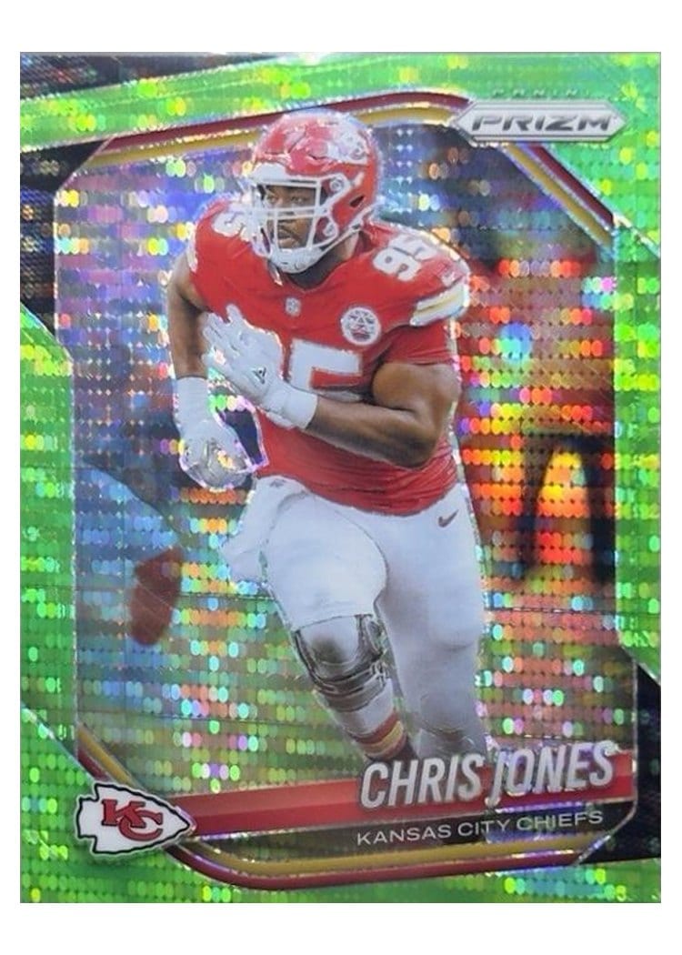 2025 Panini Prizm Base Set Chris Jones #113 card