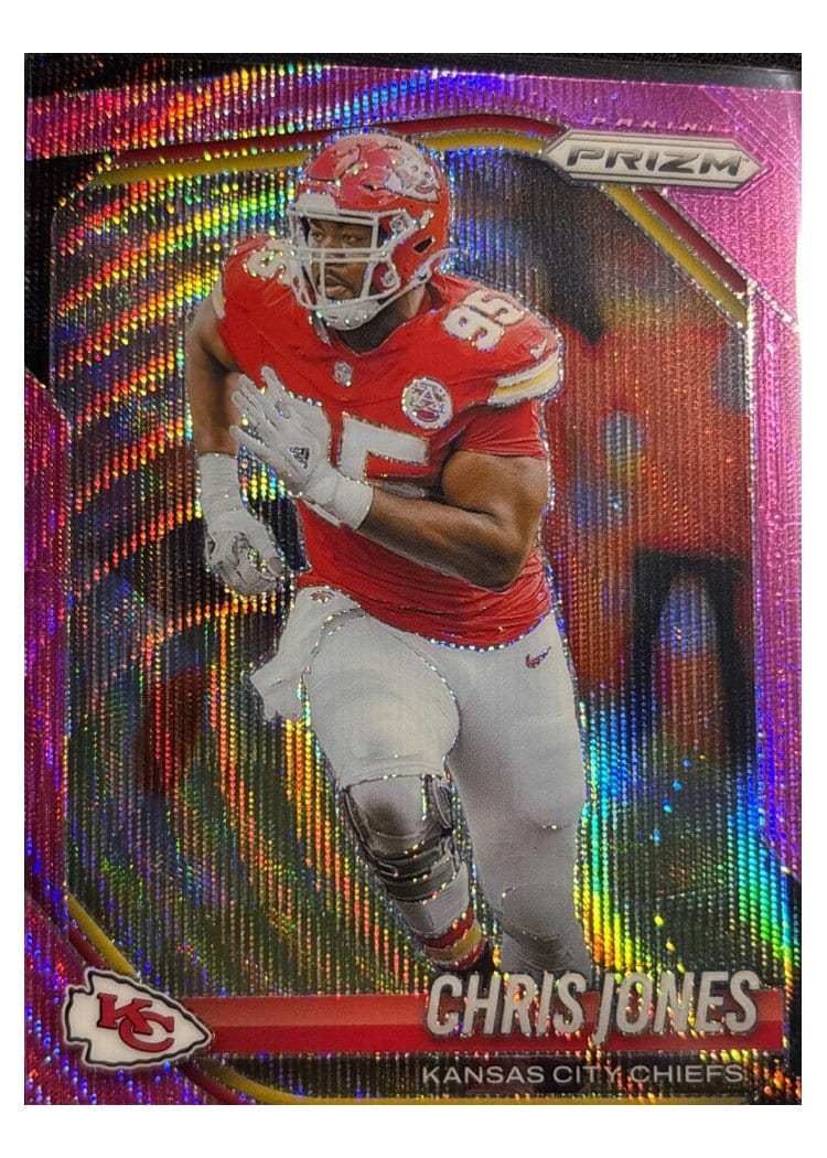 2025 Panini Prizm Base Set Chris Jones #113 card