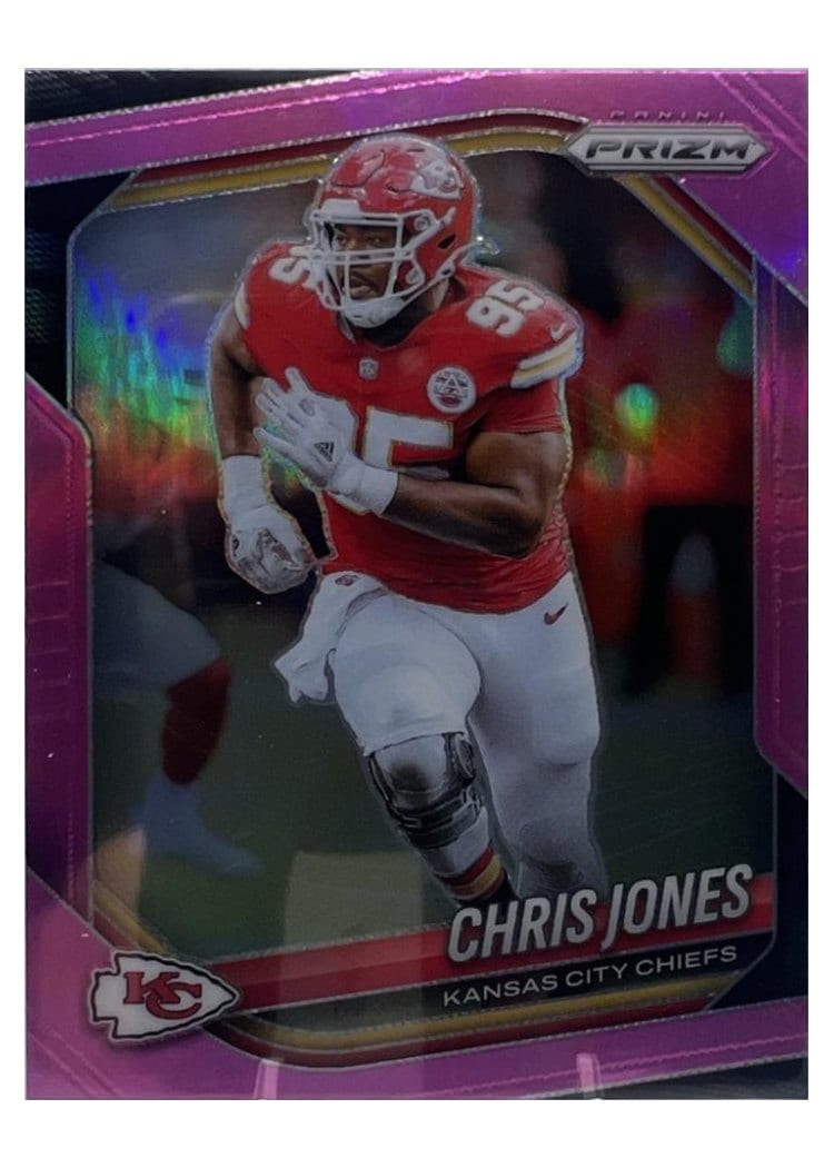 2025 Panini Prizm Base Set Chris Jones #113 card