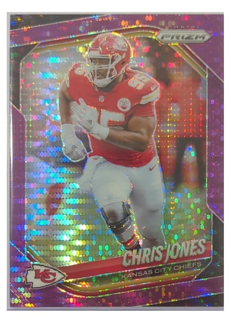 2025 Panini Prizm Base Set Chris Jones #113 card