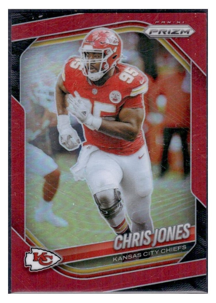 2025 Panini Prizm Base Set Chris Jones #113 card