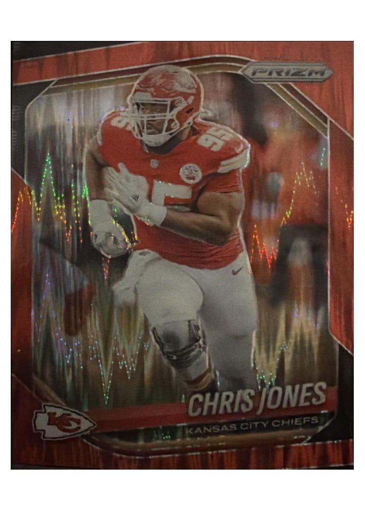 2025 Panini Prizm Base Set Chris Jones #113 card