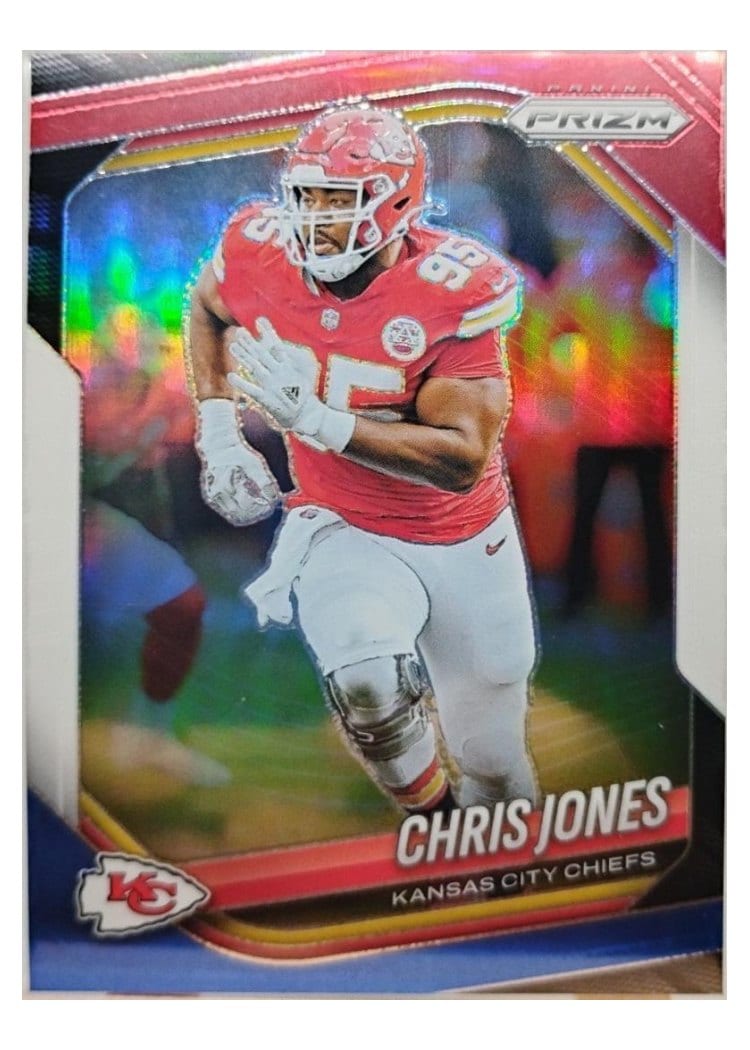 2025 Panini Prizm Base Set Chris Jones #113 card