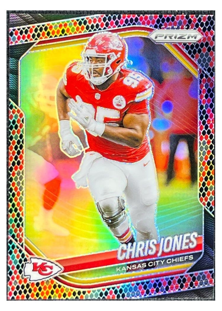 2025 Panini Prizm Base Set Chris Jones #113 card