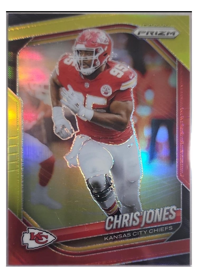 2025 Panini Prizm Base Set Chris Jones #113 card