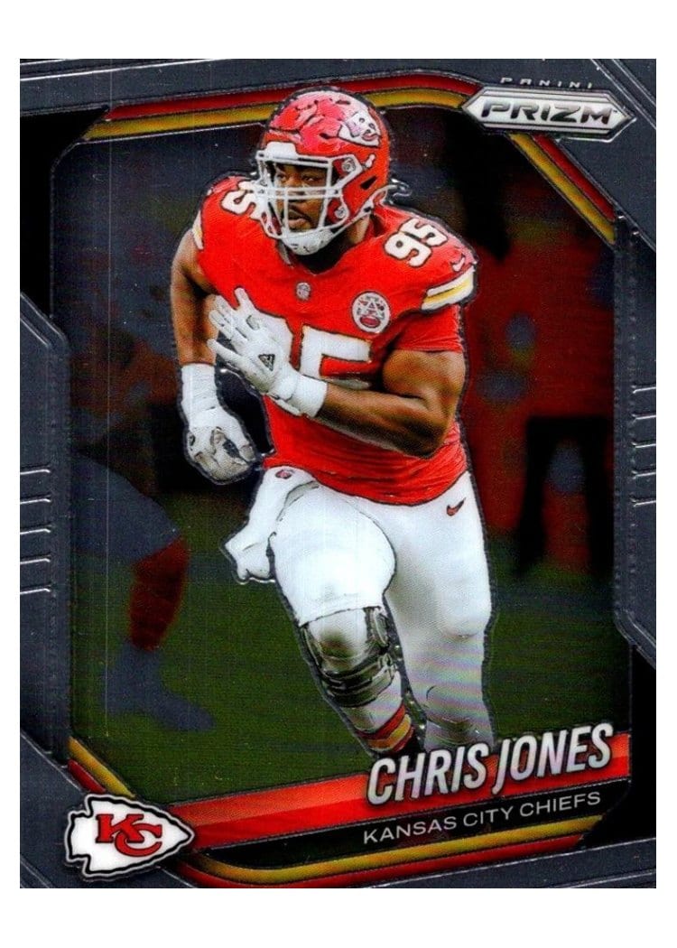 2025 Panini Prizm Base Set Chris Jones #113 card
