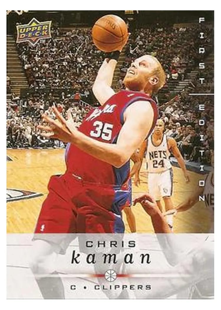 2008 Upper Deck First Edition Chris Kaman #74 card