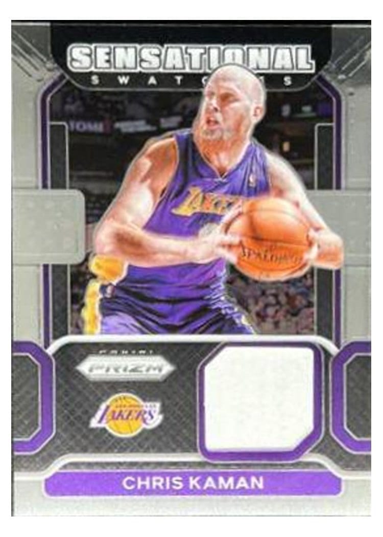 2021-22 Panini Prizm Sensational Swatches Chris Kaman #SW-CKM card