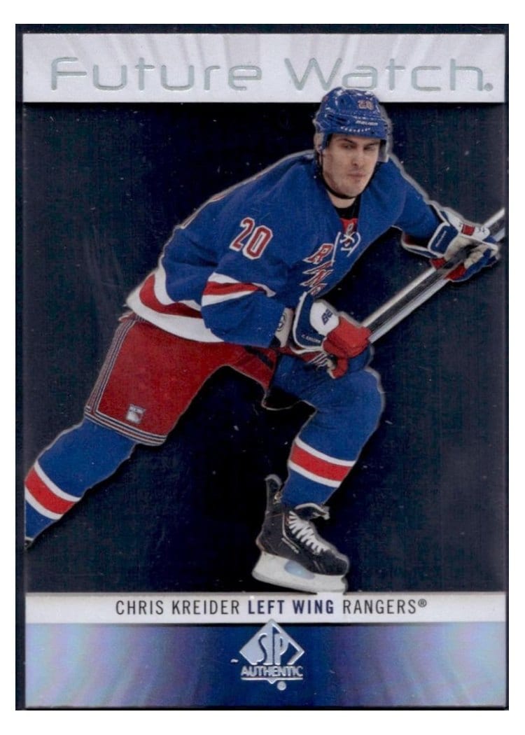 2024-25 SP Authentic Acetate Retro Future Watch Chris Kreider #227 card