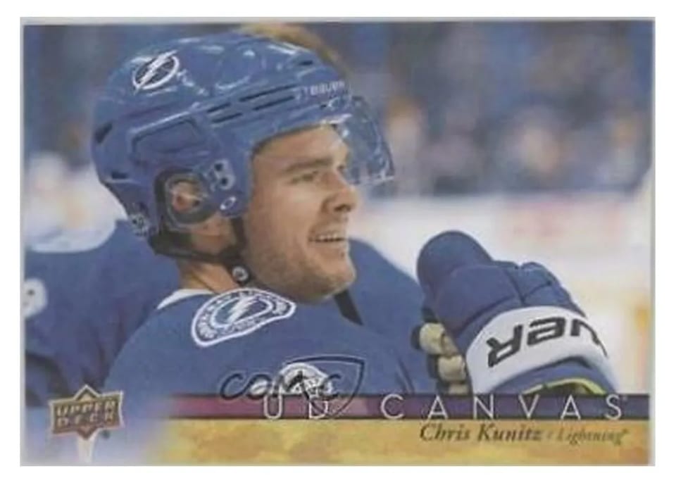 2017 Upper Deck Canvas Chris Kunitz #C191 card