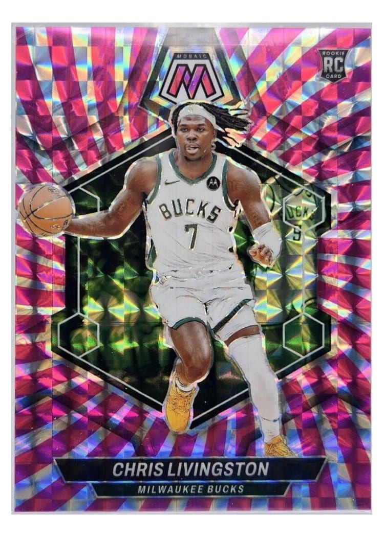 2023-24 Panini Mosaic Base Set Chris Livingston #220 card