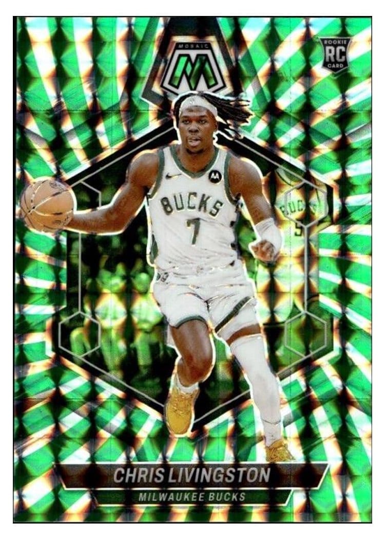 2023-24 Panini Mosaic Base Set Chris Livingston #220 card
