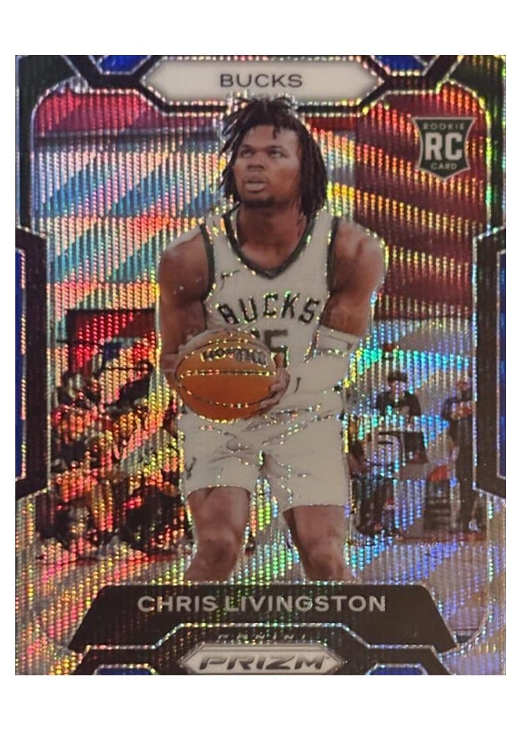 2023-24 Panini Prizm Base Set Chris Livingston #156 card
