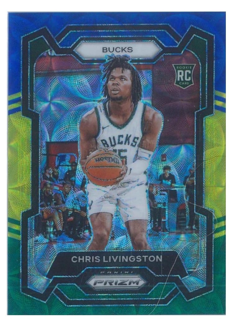 2023-24 Panini Prizm Base Set Chris Livingston #156 card