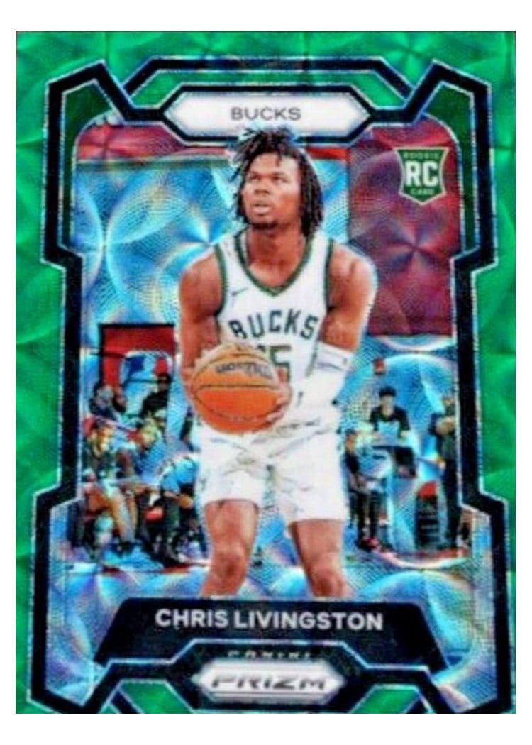 2023-24 Panini Prizm Base Set Chris Livingston #156 card