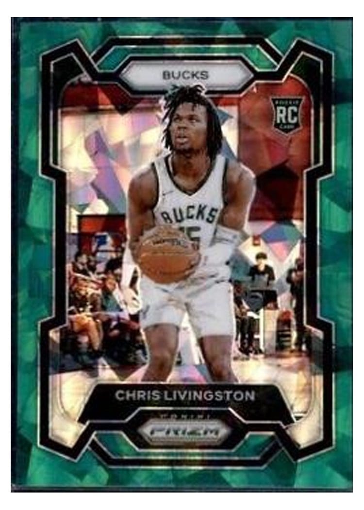 2023-24 Panini Prizm Base Set Chris Livingston #156 card