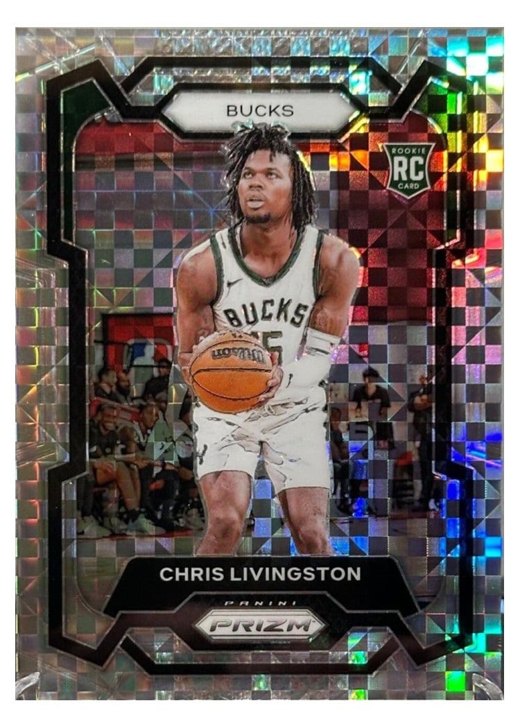 2023-24 Panini Prizm Base Set Chris Livingston #156 card
