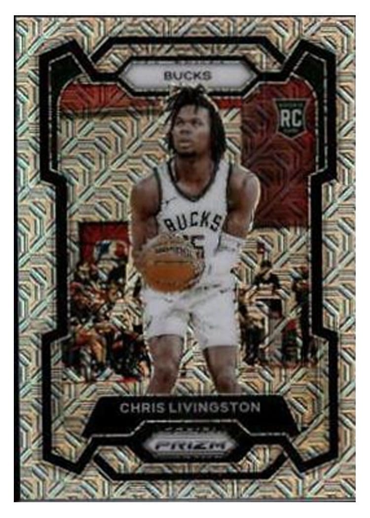 2023-24 Panini Prizm Base Set Chris Livingston #156 card