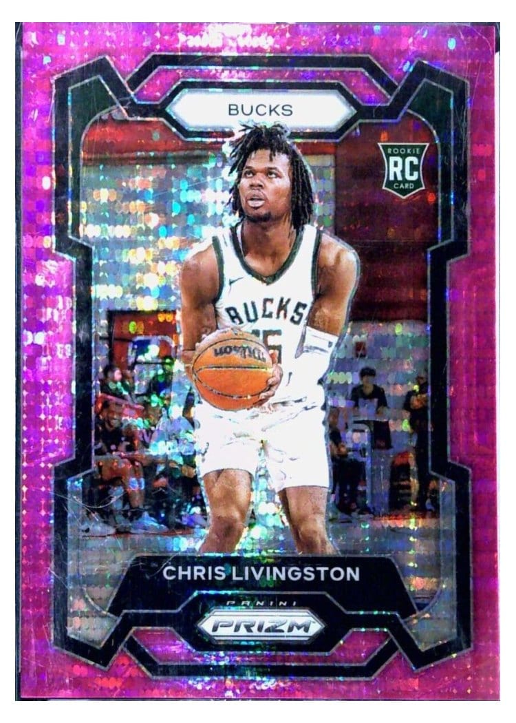 2023-24 Panini Prizm Base Set Chris Livingston #156 card