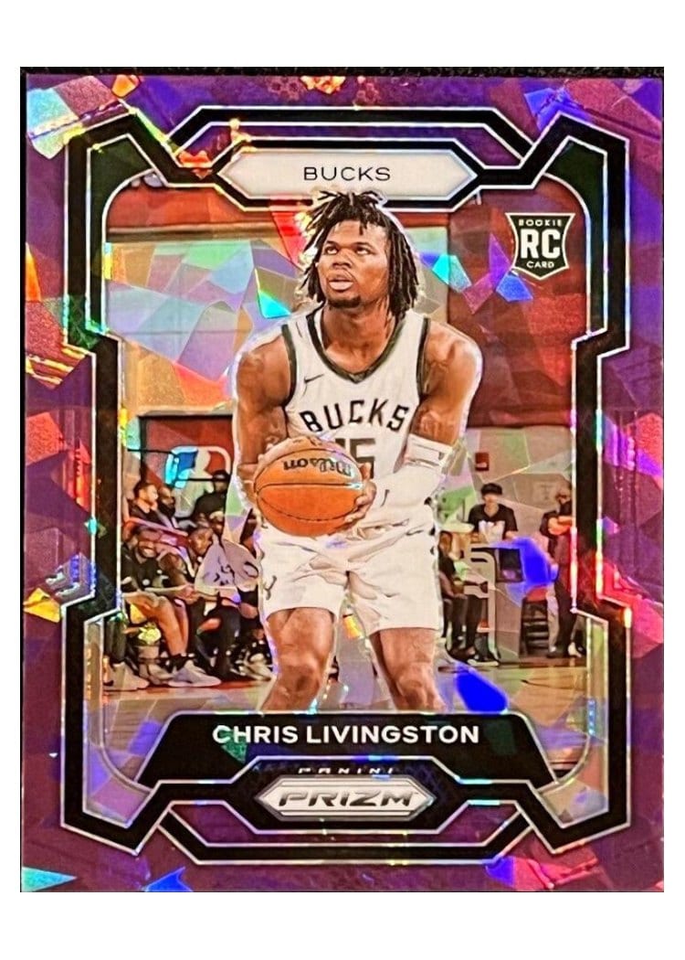 2023-24 Panini Prizm Base Set Chris Livingston #156 card